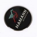 BMW宝马御用改装大厂品牌标志HAMANN彩色款方向盘中心贴标