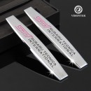 STI叶子板贴标镀鉻款/STI metal decoration label