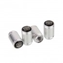 变形金刚正派磨砂银气门嘴帽/  qtz   silver aluminum alloy valve cap