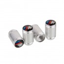 MPOWER磨砂银气门嘴帽/  MPOWER   silver aluminum alloy valve cap