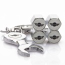 白迷你mini扳手气门嘴帽/   wrench valve cap