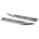 三菱 Ralliart 刀锋铝合金叶子板标/Fender Metal Sticker
