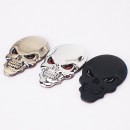 骷髅头贴标/ Metal skull labeling 三色入