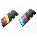 BMW M LOGO 宝马M金属贴标 标准色 德国色 