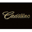 Cadillac 凯迪拉克英文金属车贴 金色
