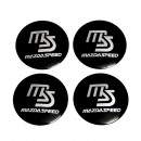 马自达MAZDASPEED轮毂盖标/ Center Wheel Cover Sticker 5.65cm