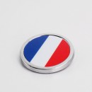 French flag 法国国旗迷你趣味小圆贴