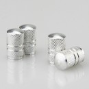 银色圆形铝合金气门嘴帽/Silver round aluminum alloy valve cap