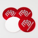 红色马自达MAZDASPEED轮毂标/MAZDASPEED Center Wheel Cover Sticker