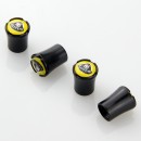 莲花Lotus黑色小蛮腰造型气门嘴帽/ Lotus 018 Tire valve cap