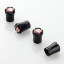 西雅特黑色小蛮腰造型气门嘴帽/Seat 018 Tire valve cap