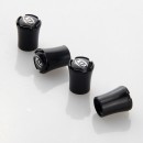 起亚黑色小蛮腰气门嘴帽/Kia 018 Tire valve cap