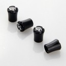 英菲尼迪黑色小蛮腰气门嘴帽/Infiniti 018 Tire valve cap