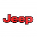 吉普红色JEEP贴标铝合金贴标 /Aluminum alloy sticker