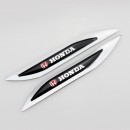 本田新款刀锋叶子板贴标 Honda Knife Edge Metal Labeling