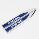 沃尔沃VOLVO刀锋叶子贴标/Knife Edge Metal Labeling