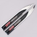 无限MUGEN刀锋叶子贴标/Knife Edge Metal Labeling