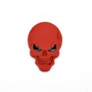 红色恶魔贴标 金属骷髅头贴标 Metal skull labeling