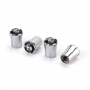 银色阿尔法罗密欧小蛮腰气门嘴帽/018 Tire valve cap