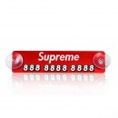 supreme潮牌临时停车卡/ Temporary Parking Card