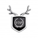  VIP贵宾银色银标小鹿车贴/VIP Deer car sticker