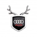 Audi奥迪银色小鹿车贴/Audi Deer car sticker