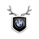 BMW宝马银色小鹿车贴/BMW Deer car sticker
