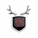 道奇公羊银色小鹿车贴/Dodge Ram Deer car sticker