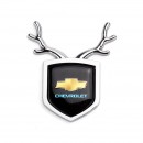 雪佛兰银色小鹿车贴/Chevrolet Deer car sticker