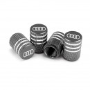 奥迪 灰色激光气门嘴帽/  audi Laser valve cap