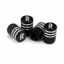 RR 黑色激光气门嘴帽 / RR Laser valve cap