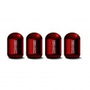 GMC 红色时光胶囊气门嘴帽/GMC red Capsule shaped valve setm caps