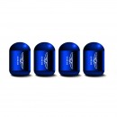 捷恩斯 蓝色时光胶囊气门嘴帽/Jens blue Capsule shaped valve setm caps