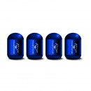 野马 蓝色时光胶囊气门嘴帽/wild horse blue Capsule shaped valve setm caps