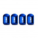 M3 蓝色时光胶囊气门嘴帽/M3 blue Capsule shaped valve setm caps