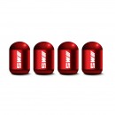 M5 红色时光胶囊气门嘴帽/M5 red Capsule shaped valve setm caps