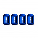 M5 蓝色时光胶囊气门嘴帽/M5 blue Capsule shaped valve setm caps