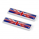 英国国旗对装金属贴标/British flag New Pair Metal Label