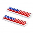 美国国旗对装金属贴标/American  flag New Pair Metal Label