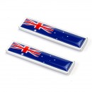 澳大利亚国旗对装金属贴标/Australian flag New Pair Metal Label