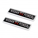 日产GTR金属对装贴标/Nissan GTR New Pair Metal Label