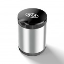 起亚车用烟灰缸【大号银色】kIa logo Alloy Car Ashtray with LED Light