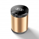 起亚车用烟灰缸【大号金色】kIa logo Alloy Car Ashtray with LED Light