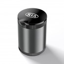 起亚车用烟灰缸【大号灰色】kIa logo Alloy Car Ashtray with LED Light