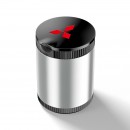 三菱车用烟灰缸【大号银色】Mitsubishi logo Alloy Car Ashtray with LED Light