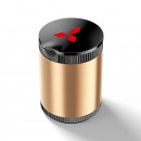 三菱车用烟灰缸【大号金色】Mitsubishi logo Alloy Car Ashtray with LED Light