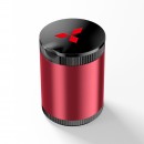 三菱车用烟灰缸【大号红色】Mitsubishi logo Alloy Car Ashtray with LED Light