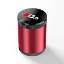 奥迪Q5铝合金烟灰缸红色/Audi Q5 aluminum ashtray