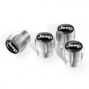 JEEP银色花瓣气门嘴帽/petal silvery valve cap